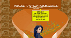 Desktop Screenshot of dublinafricanmassage.com